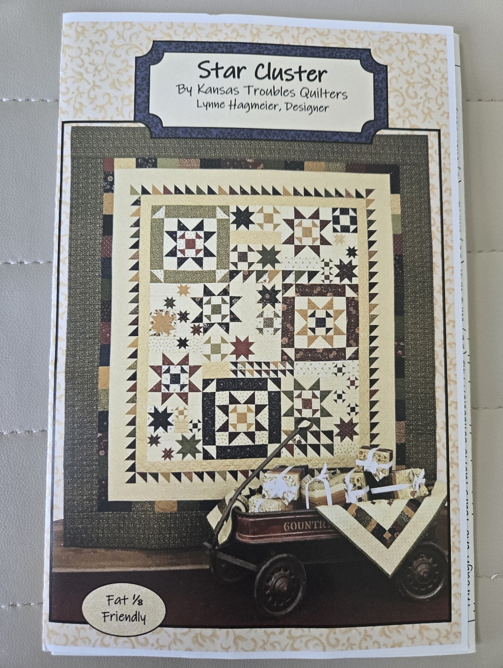 Star Cluster Quilt Pattern by Kansas Troubles Quilters - Pattern Only